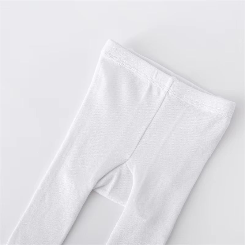 Cotton Knitted Baby Girl Tights
